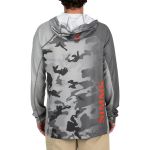 Термофутболка Simms SolarVent Hoody - Pro, Woodland Camo Flame, M