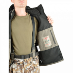 Костюм мужской демисезонный ХСН "Stalker I" (98129-4) -15, alova, соты светло-серые 60-62/182
