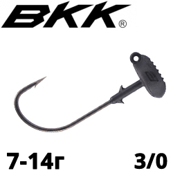 BKK Silent Chaser Ned Head NH-1 #3/0 Black