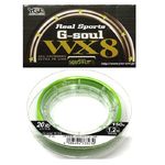 Шнур YGK PE G-soul Real Sports WX8 150m 12lb 0.8
