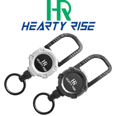 Hearty Rise Magnetic Carabiner Pin on Reel HPI-2704