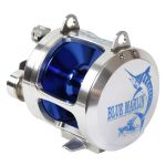 Мультипликаторная катушка Blue Marlin SPMR BMF30 серебро