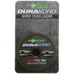 Шок-лидер Korda Dura Kord Dyneema Spliceable Leader 65lb 15м (DURA65)