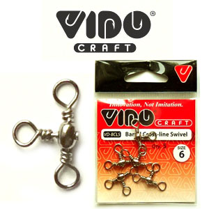 Vido Craft Barrel Cross-Line Swivel VD-BCLS