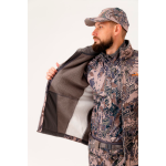 Куртка флисовая King Hunter JACKET Camo Gray S