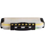 Коробка водонепроницаемая Plano 354010 Wproof Stow 3-17 Comp Clear (23.2cm x12.4cm x 3.8cm)