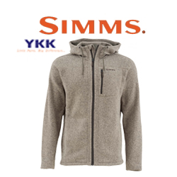 Simms Rivershed Full Zip Hoody Bark