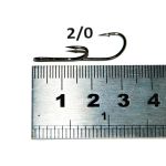 Поводок Smart Baits "Жерличный" (плетёный), 45см, крючок №2/0, разр.нагрузка 9,1кг