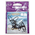 Застежка Kosadaka Insurance Snap №00 6kg (7шт.) 1001BN-00