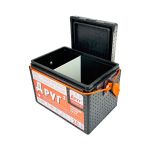 Рыболовный ящик Camping World  "Друг-2+" 20 л цвет чёрный + оригинальная система крепления
