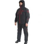 Костюм мужской демисезонный ХСН "Rambler II" -5 (98115), Hardguard, черный (красные молнии) 60-62/182