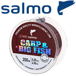 Salmo Diamond Carp & Big Fish Fluoro Coated Dark Brown 200m