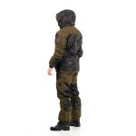 Костюм NovaTex «Горка Осень (-15)» (микрофибра, черный мультикам) 7.62 р-р 52-54, рост 170-176