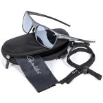 Очки поляризационные Gamakatsu G-Glasses Alu Light Grey White Mirror