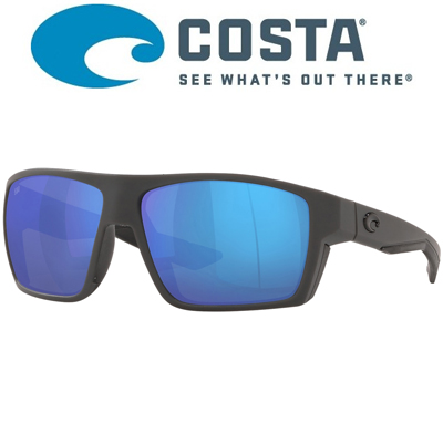 Costa Bloke 580G Matte Gray + Matte Black/Blue Mirror 580G