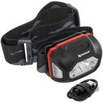 Фонарь налобный 440 LM, IPX6, USB Nisus Pro (N-HM1)