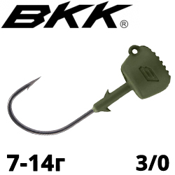 BKK Silent Chaser Ned Head NH-1 #3/0 Green