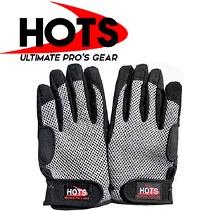 Hots Mesh Glove Power Grip Ivry White