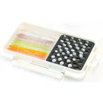 Коробка для приманок 34 Freely Slim Run2 Case White