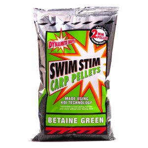 Пеллетс Dynamite Baits SWIM STIM BETAINE GREEN 2 мм. 900 гр. (DY1400)