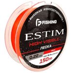 Леска F-Fishing Estim Red 150m 0,30мм 11,8кг/26lb