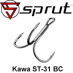 Sprut Kawa ST-31 BC (Treble Wide Gap Hook)