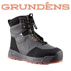 Grundens Bedrock Wading Boots - Rubber, Anchor