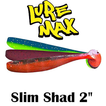 LureMax Slim Shad 2''/5см