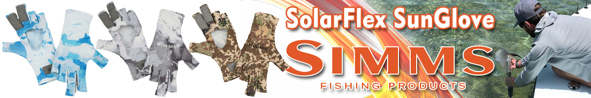 Simms SolarFlex SunGlove Cloud Camo Blue