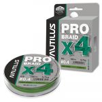 Шнур Nautilus Pro Braid X4 Army Green d-0.12 5.5кг 12lb 150м