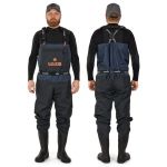 Полукомбинезон забродный Norfin Pilot Bootfoot р.44-LS с сапогами резина