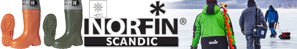 Norfin Scandic с манжетой оранжевые -45 EVA