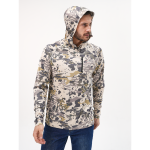Футболка с длинным рукавом, капюшоном и карманом Extreme Fishing Addiction UPF 50+ цвет Dune Camo размер S