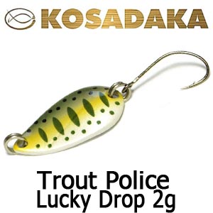 Kosadaka Trout Police Lucky Drop 2g.