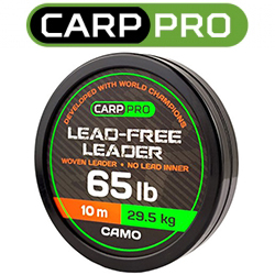 Carp Pro Lead Free Leader Camo Woven 10м