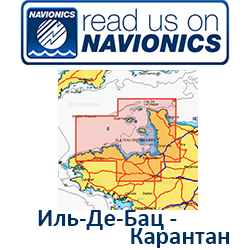 Карта Navionics Ile De Batz-Carentan 5G556S2