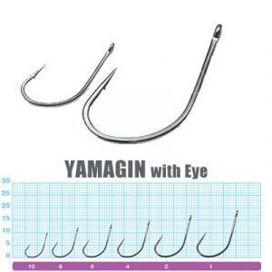 Одинарный крючок Owner 53853 Yamajin w/eye BC №4/0 5шт