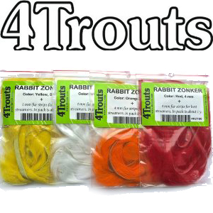 4Trouts Полоска кролика Rabbit Zonker