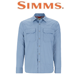 Simms Big Sky Tech LS Shirt, Albacore
