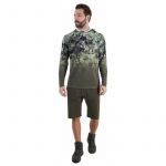 Футболка FHM Mark Hoodie V2 Принт хаки/хаки р.M