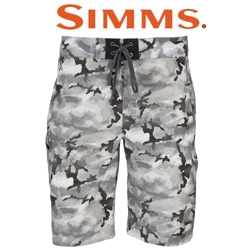 Simms Tumunu Board Short - Print, Hex Flo Camo Steel