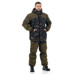 Костюм NovaTex «Горка Осень (-15)» (микрофибра, черный мультикам) 7.62 р-р 56-58, рост 182-188
