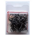 Крючки Mottomo Round Treble 080 Nickel black №2 (50 шт)