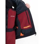 Костюм рыболовный демисезонный Graff 631-В-4/731-В-4 (Bratex 25000, красный) XL/176-182