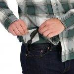 Рубашка Simms Guide Flannel, Navy/White Dimensional Buffalo, L