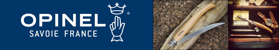Opinel №8 VRI Folding Slim Beechwood