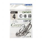 Одинарный крючок Owner 53268 Carp UP BC №4 6шт