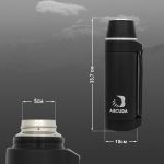 Термос Arcuda ARC-948 Army style, 1.5, Black