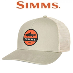 Simms Trout Patch Trucker '21, Khaki