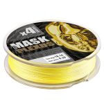 Леска плетёная Akkoi Mask Plexus 150m (yellow) d0,37mm